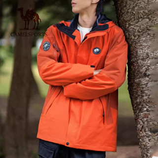 CAMEL SPORTS Jacket Three-In-Oneที่ถอดออกได้ฤดูใบไม้ร่วงและฤ…