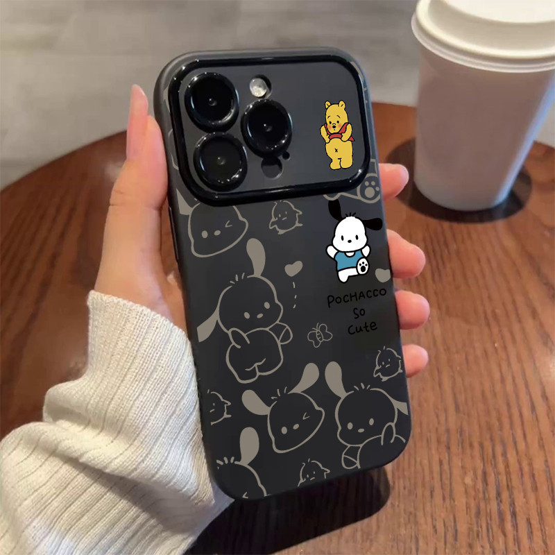 POPPA ส่งจากไทย ซิลิโคน เคสไอโฟน กันกระแทก เคสกันกระแทก สําหรับ IP11 12 13 14 15PRO MAX 7Plus XS/R XSMax ระดับพรีเมี่ยม