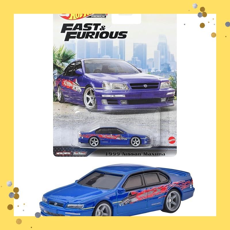 Hot Wheels Wild Speed - 1999 Nissan Maxima [3 years old or younger] HKD23