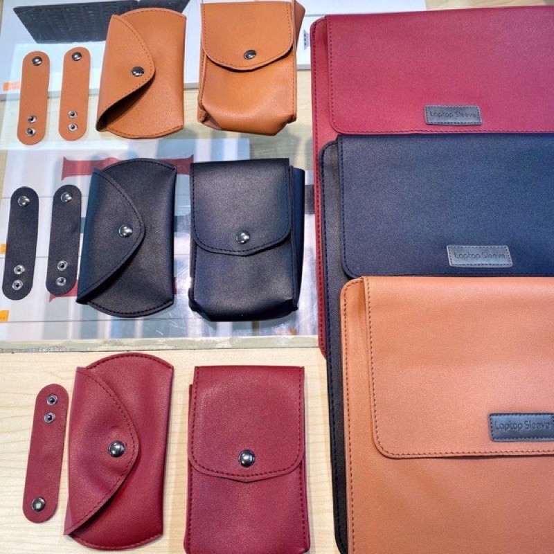 ซองหนังมัลติฟังก์ชั่นสําหรับแล็ปท็อป/Mac Pro/Mac Air 13 นิ้ว/14 นิ้วที่กลุ่ม Nguyeen Gia