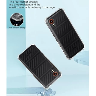 สี่มุมกันกระแทก Soft Case สําหรับ Samsung Galaxy Xcover 7 Pro Xcover 6 Pro 5 บางโปร่งใสซิลิโคนกล้องฝาครอบป้องกัน