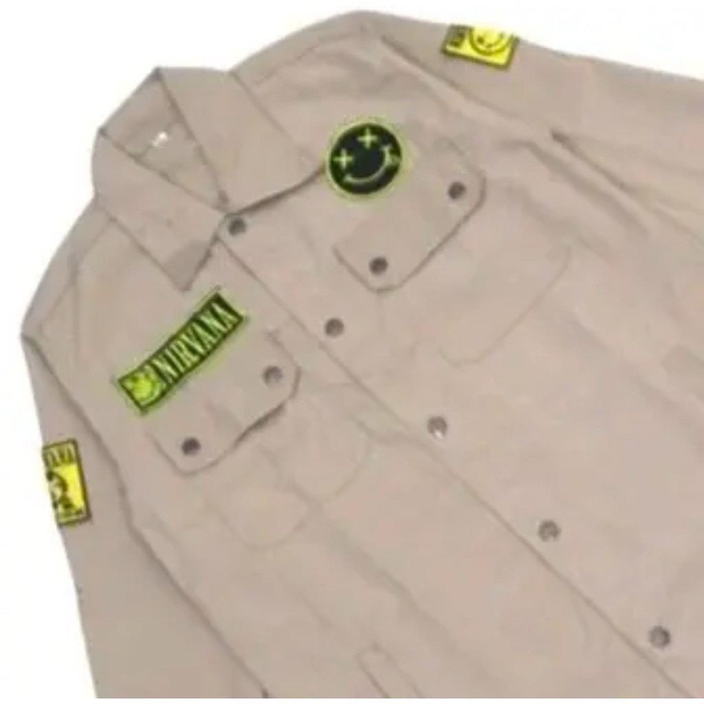 NIRVNA SEMI PARKA JACKET EMBLEM SML-XL-XXL-XXXL-4XL-5XL TRUCKER JUMBO JACKET ZNINE STORE