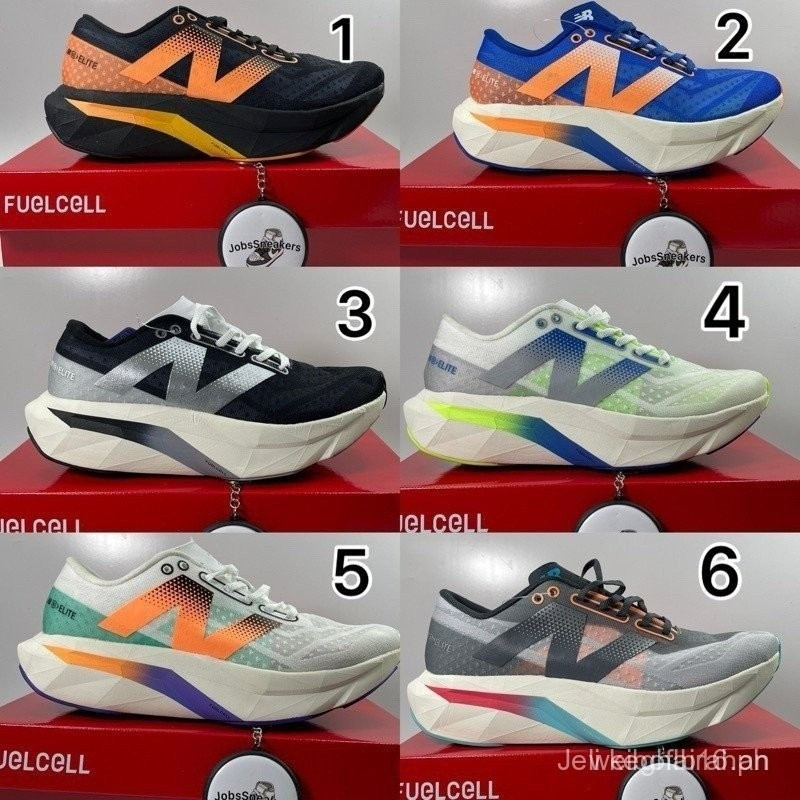 FuelCell SC Elite v4 น้ําหนักเบา Carriage Soft Sole รองเท้าวิ่งแฟชั่นกันกระแทกรองเท้ากีฬาทนต่อการสึก