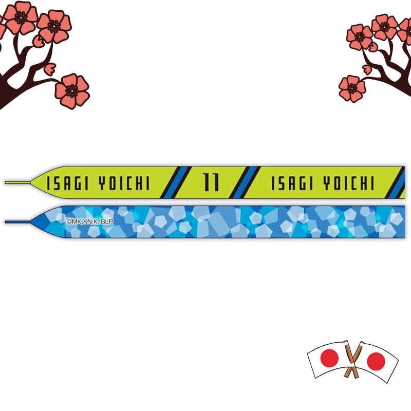 Hagoromo Blue Lock Shoelaces Kiyoshi Seichi No. 83118