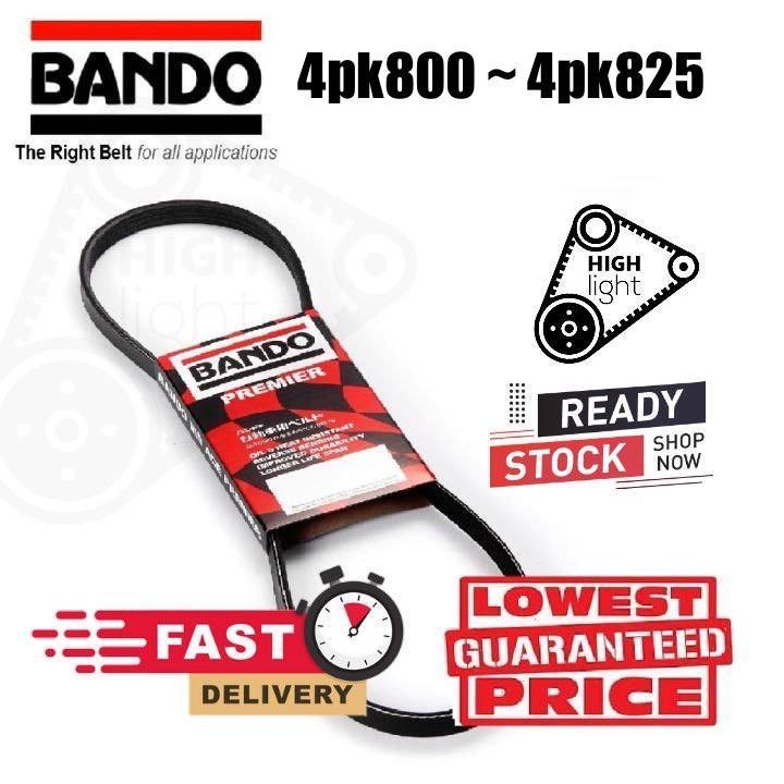 4PK 800 805 810 812 815 820 825 Bando Micro V เข็มขัดซี่โครงญี่ปุ่น 4PK800 4PK805 4PK810 4PK815 4PK8