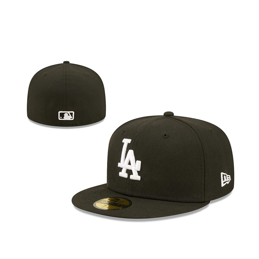 La Cap Dodgers Los Angeles Buckle Hip Hop Hat Fashion Top Dark Blue Fashion hat
