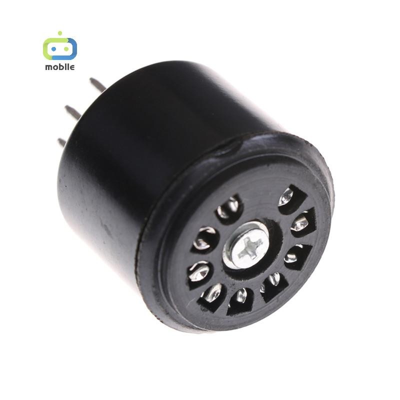 [maygood] 9Pin Bakelite Vacuum Tube Socket Saver base สําหรับ 12AX7 12AU7 ECC82 ECC83 {TH}