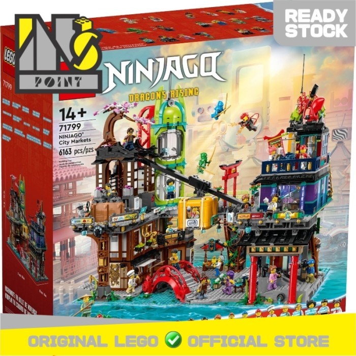 LEGO 71799 - NINJAGO - ตลาด NINJAGO CITY ดั้งเดิม