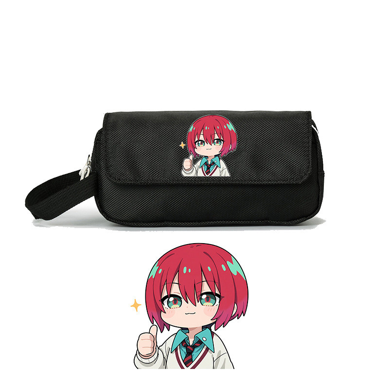 Shuji Itō Mobile Suit Gundam GQuuUX Amate Yuzuriha กล่องเครื่องเขียนการ์ตูนอเนกประสงค์กล่องดินสอพลิก