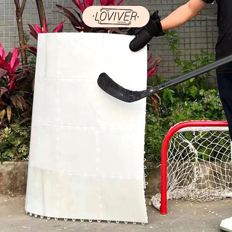 4 ชิ้น Ice Hockey Training Board PETG Passing Roller Skating Ball แบบพกพา Home Roller Skating Ball ฝึก Ice Hockey Board - รูปที่ 6