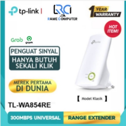 TP-LINK TL-WA854RE SAME FUNCTION TPL-WA855RE 300Mbps Wi-Fi Wireless Range Extender