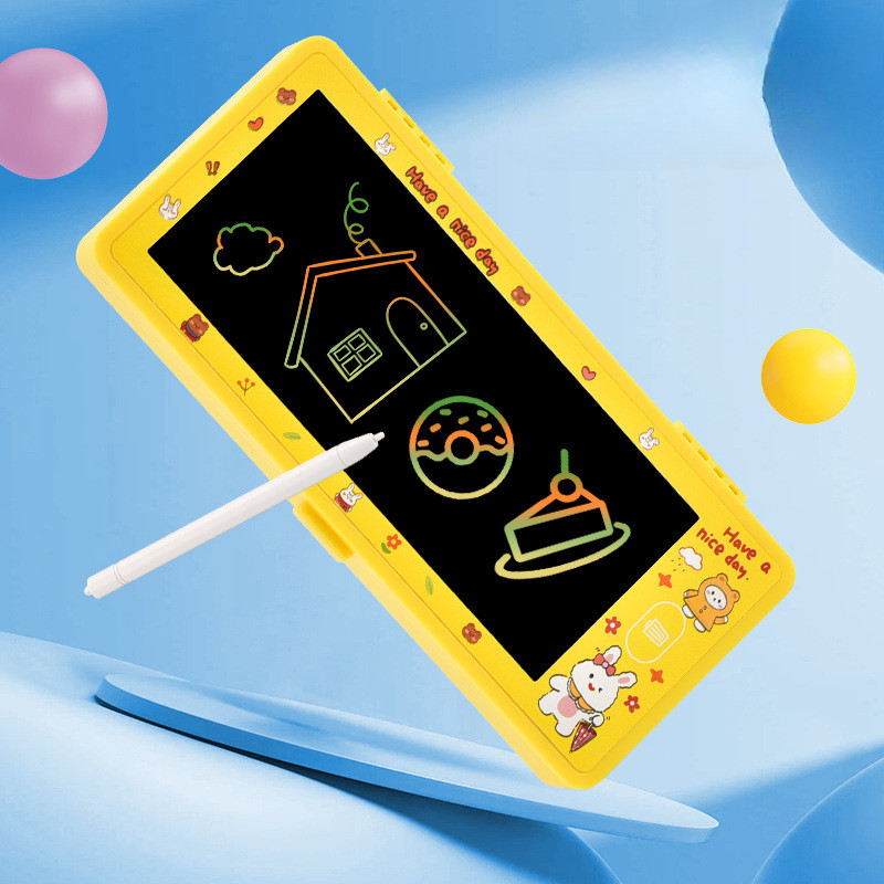 กระดานเด็กลบได้ แผ่นวาดภาพ กล่องดินสอ LCD Writing Pads ของเล่นเด็ก  กระดานวาดภาพเด็กปฐมวัยการศึกษา - รูปที่ 2