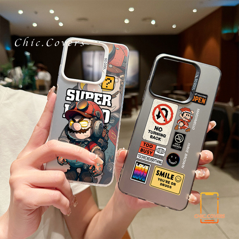 สำหรับ พอดี Redmi Note C65 C61 14C C75 A2 9 9A 9T X6 A3 A3X C55 10ซูเปอร์แมรี่ Redmi10/10s/11/11s/12/13 pro