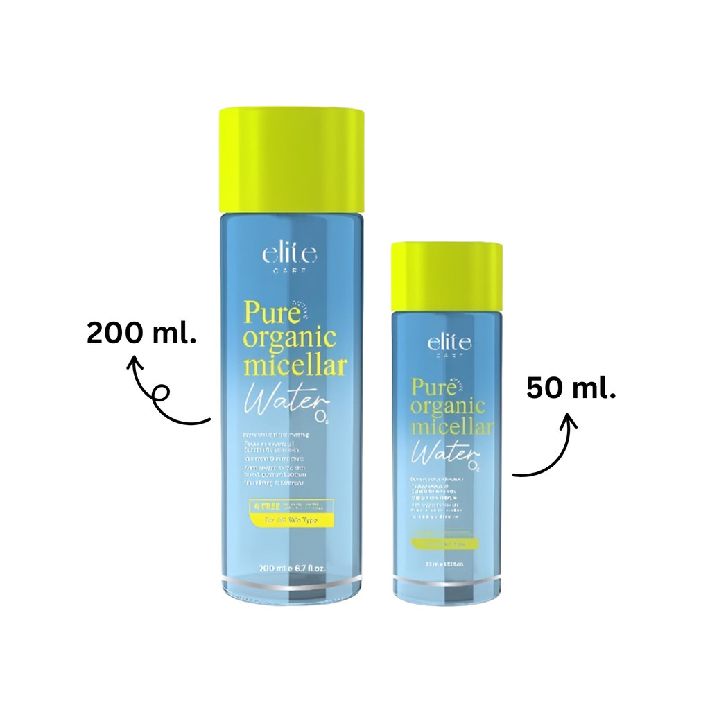 Elite care Micellar Water Cleansing คลีนซิ่ง เช็ดทำความสะอาดเครื่องสำอาง