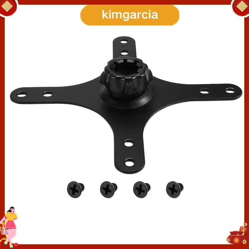 kimgarcia Portable Monitor Mounting Adapter Bracket Plate, 17mm Ball Head to 100x100mm 75x75mm, Wall Mount Arm Mount Universal