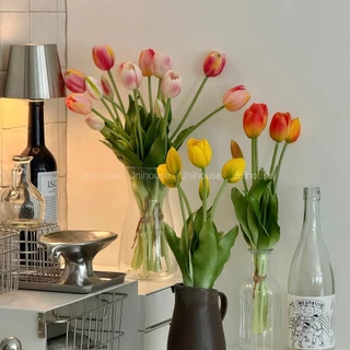 [พร้อมส่ง] Jnihouse : ทิวลิปปลอม ช่อดอกทิวลิป 5 ก้าน (Artificial Tulip Bouquet)