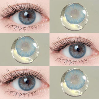(COD) คอนแทคเลนส์สี ALASKA ใหม่ 1 คู่ เลนส์นิ่ม เลนส์เทาอ่อนน้ำตาล มีอายุ 14.2 มม.จัดส่งฟรี