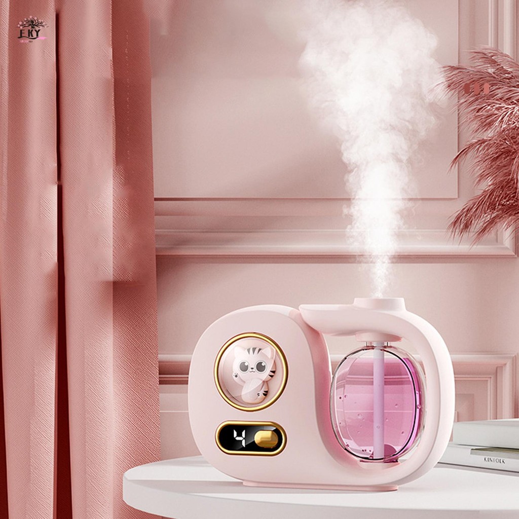 Aroma Diffuser น้ํามันหอมระเหยจอแสดงผลดิจิตอลพร้อมเครื่องมือโดยรอบหมอกหนาแน่น