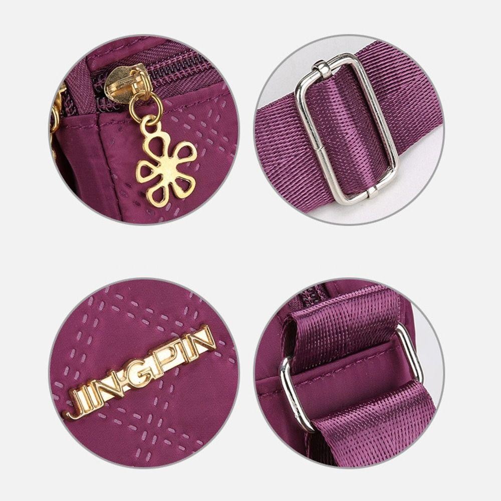 Uumir Messengers Bag, กระเป๋าสี่เหลี่ยมเล็กไนลอนหลายช่อง, กระเป๋าโทรศัพท์มือถือสะพายข้างมัลติฟังก์ชั่น