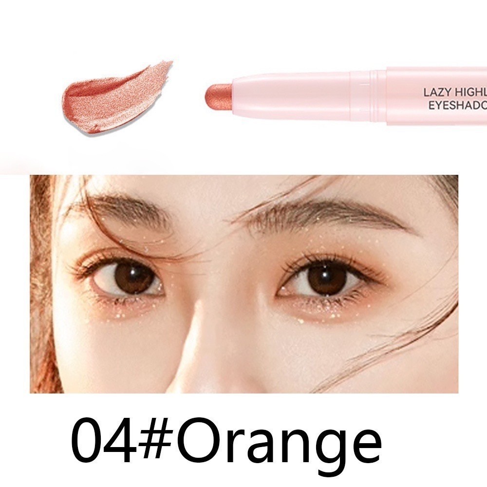 YTL ไฮไลท์กลิตเตอร์ เนื้อดี สีชัด ติดทน  M427 LAMEILA ดินสออายแชโดว์ทาตาแบบหมุน - รูปที่ 6