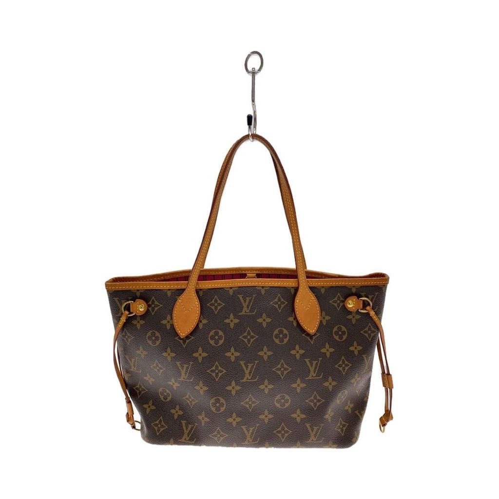 LOUIS VUITTON Tote Bag 2) Neverfull PM_Monogram Canvas_BRW_Fuchsia PVC BRW Total Pattern Direct from