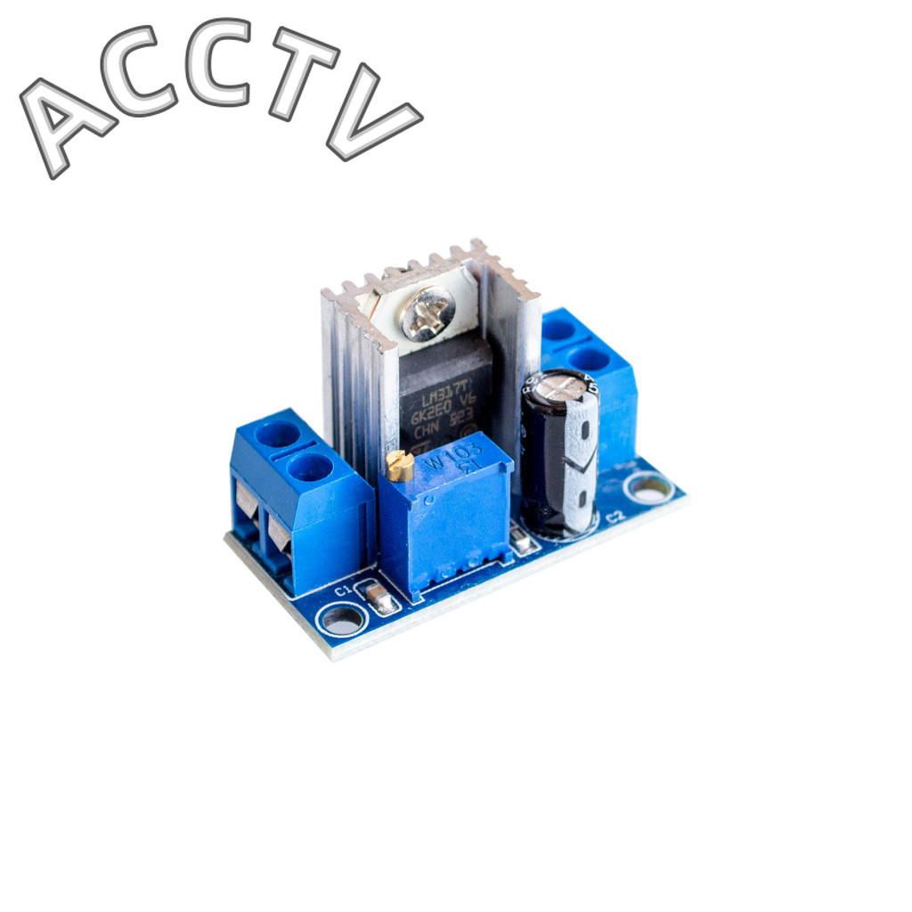 LM317 DC-DC step-down DC converter แผงวงจรโมดูลแหล่งจ่ายไฟ