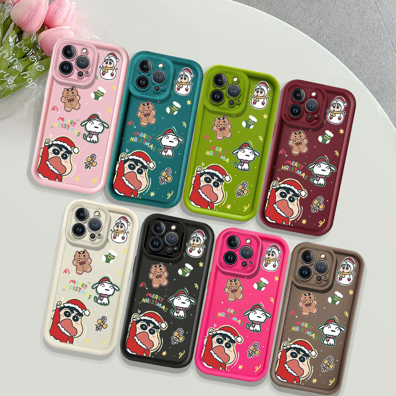 ❤น่ารักxmas Shin-ChanสําหรับOPPO a83 A1 A98 5g A36 A76 A57 A58 A78 A1X A74 A95 F19 F11 PRO A55 A16K 