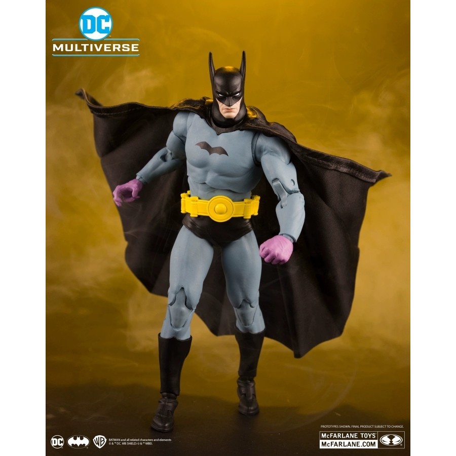[สต๊อกพร้อม]โมเดลฟิกเกอร์ Mcfarlaneand First Debut Batman DC Action Figure