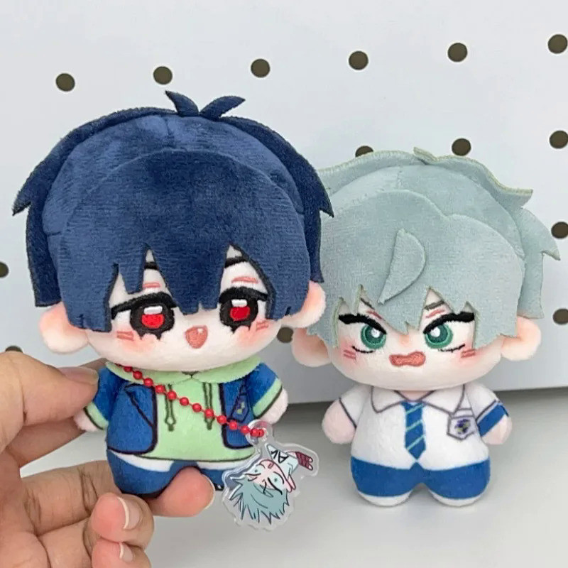 10cm Anime ALIEN STAGE Ivan Till Cartoon Plush Stuffed Doll Starfish Body Cosplay 10cm Game Toys Dol