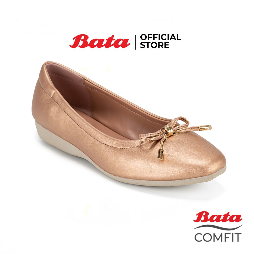 Bata บาจา Comfit รองเท้าเพื่อสุขภาพแบบสวม สำหรับผู้หญิง รุ่น LA BELLE 1 สีดำ 5016179 สีพิวเตอร์ 5012179 สีบรอนซ์ 5018179