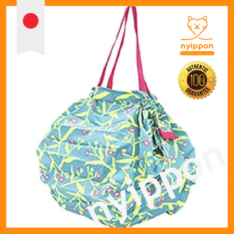 MARNA Shupatto Compact Bag M Floral - Eco Bag that Folds Up in One Go S411KU