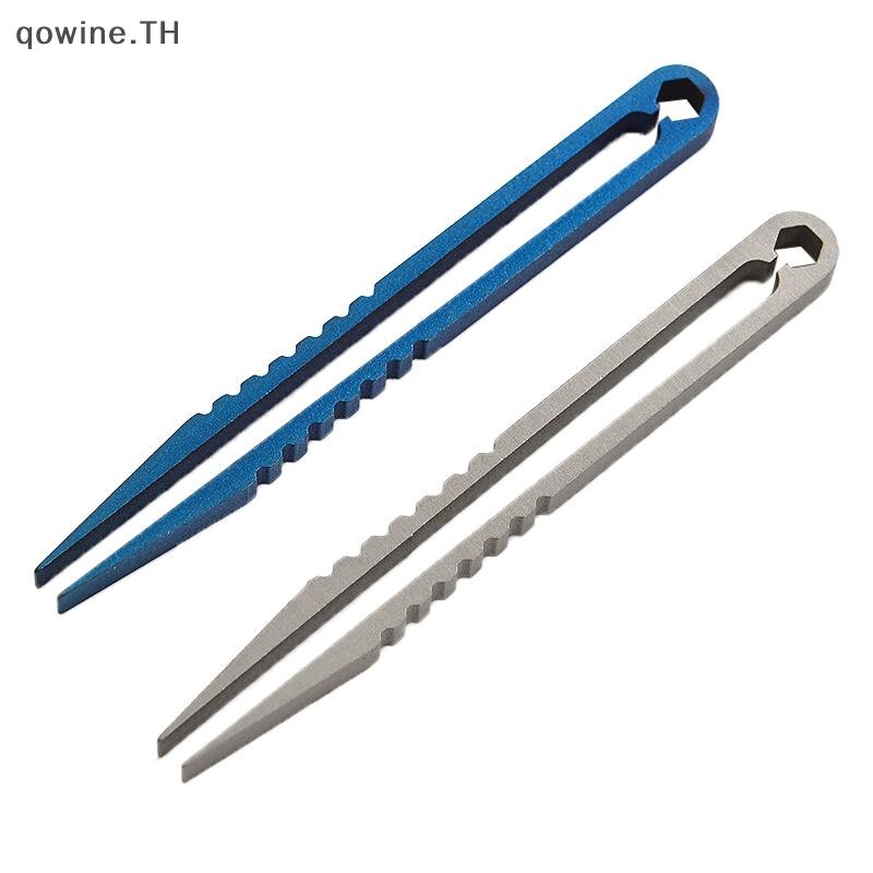 [qowine] ไทเทเนียม TC4 คลิปแหนบ Pick Up Clamping แกดเจ็ตอเนกประสงค์เครื่องมือกลางแจ้งมืออาชีพอุปกรณ์ตั้งแคมป์ TH