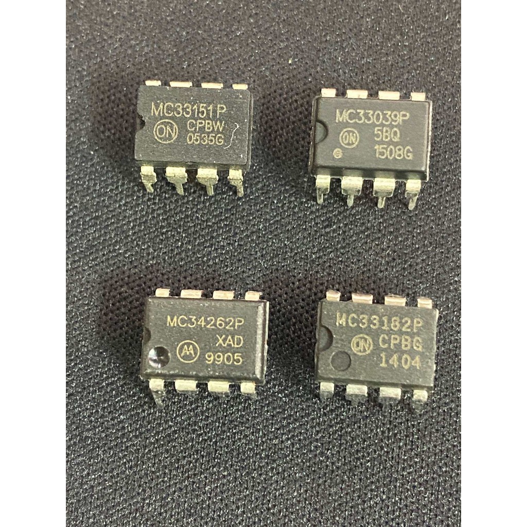 MC33039Pแท้ ,MC33151Pแท้ MC34262Pแท้ ,MC33182Pแท้ IC 8ขา DIP มีพร้อมส่งในไทย