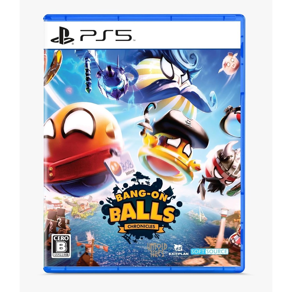 แผ่นเกม💿 Ps5 Bang-On Balls : Chronicles | แท้มือ1 🆕 | Zone2 ญี่ปุ่น 🇯🇵 (เปลี่ยนภาษา Engได้) | Playst