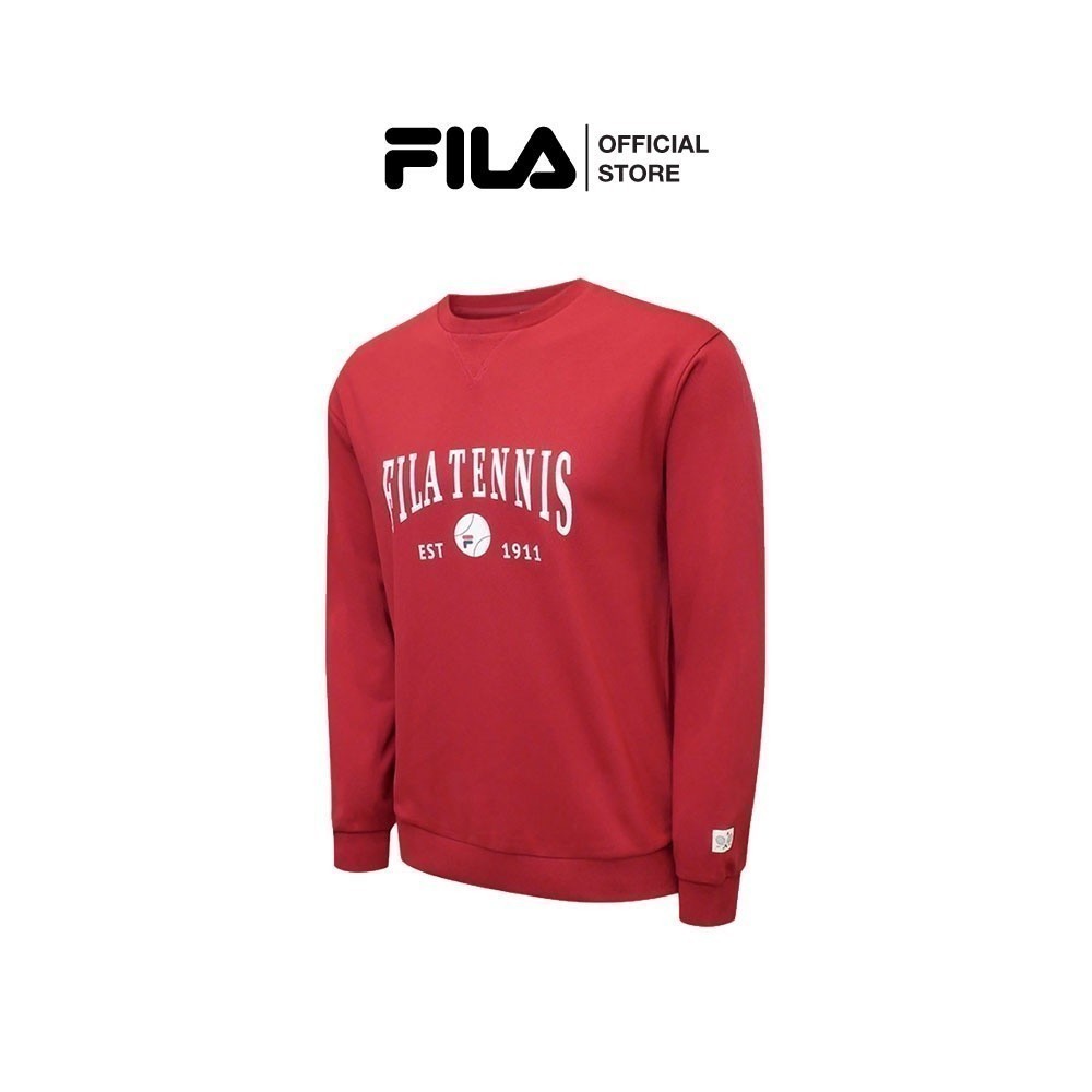 FILA เสื้อลำลองแขนยาวผู้ใหญ่ Heritage รุ่น FW2SSF4340X - RED