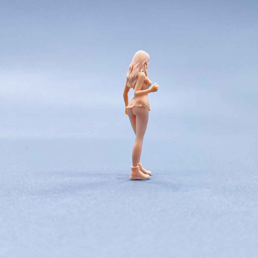 [Uh Hum Model] ความแม่นยําสูง 1: 64 ตุ๊กตา 1: 43 โมเดลสีขาวขนาดเล็กแนวตั้ง Thumb Like Girl W017 ราคา ถูกที่สุด ดีลบีเคเค แกลเลอรีภาพที่ 4