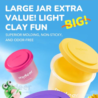 Mideer มิเดียร์ Airy Fun Clay – เซ็ทปั้นดินเบาอเนกประสงค์ (MD1545)