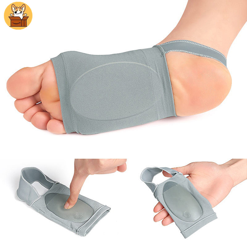 Am-az1 คู่ Arch Support Insoles, Orthopedic Correction Bandage Pads สําหรับเท้าแบน