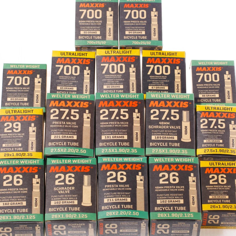 Maxxis จักรยานยางด้านในหลอดเหมาะสําหรับ Off-road และ Mountain Downhill ความหนา 26/27.5/29 นิ้ว SV/FV