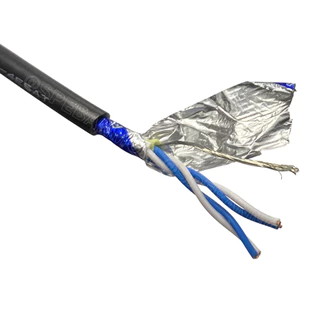 [ 1 เมตร ] L-4E5AT Canare สายชีลด์ สายชีลด์สเตอริโอ 5mm Shield Stereo Cable 4Cx22AWG ทองแดงแท้ Audio Twisted Pair Mic...