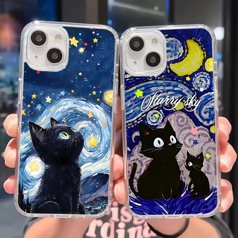 Armor ส่งจากไทย สินค้า 11 ภาพประกอบของแมว เคสไอโฟน11 13 14PROMAX 15 16 PLUS XR 12 13pro เคสเกาหลี 7P 8P XR MAX พสัส X