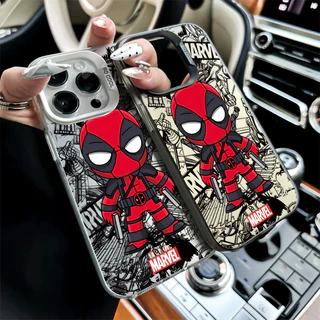 เคสโทรศัพท์มือถือเดดพูล เคสไอโฟน11 For iPhone 13 12 14 15 16 ProMAX 14 15 16 Plus XR XS X 7P 8P เคสโทรศัพท์มือถือมาร์เวล