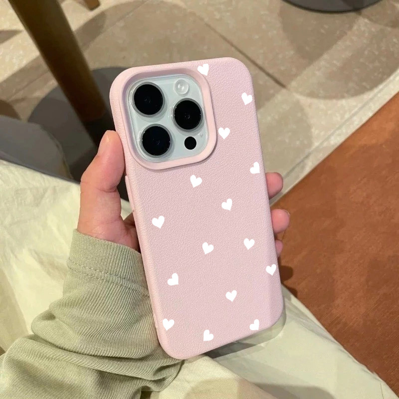 ฝาครอบโทรศัพท์นุ่มได For iPhone11 13 15 เคส ไอโฟน12 14 ProMax 7 8Plus X XR XS รักกราฟิก