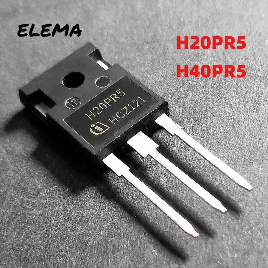 ใหม่ทรานซิสเตอร์เดิม H20PR5 H40PR5 IHW20N135R5 40A 1350V IGBT ทรานซิสเตอร์ TO-247 สําหรับเตาแม่เหล็ก