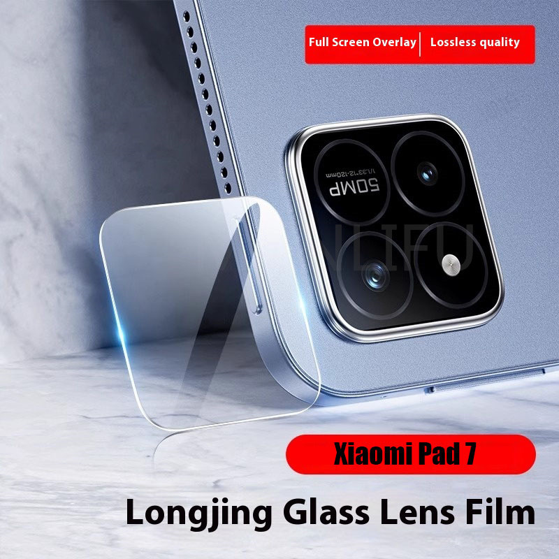 สําหรับ Mi Pad7 7Pro 11.2 2024 Pad 6 Pro 11 Pad 6S Pro 12.4 Clear เลนส์กล้องป้องกันหน้าจอสําหรับ Xiaomi Pad 7 Pro กลับกระจกนิรภัยป้องกันฟิล์ม