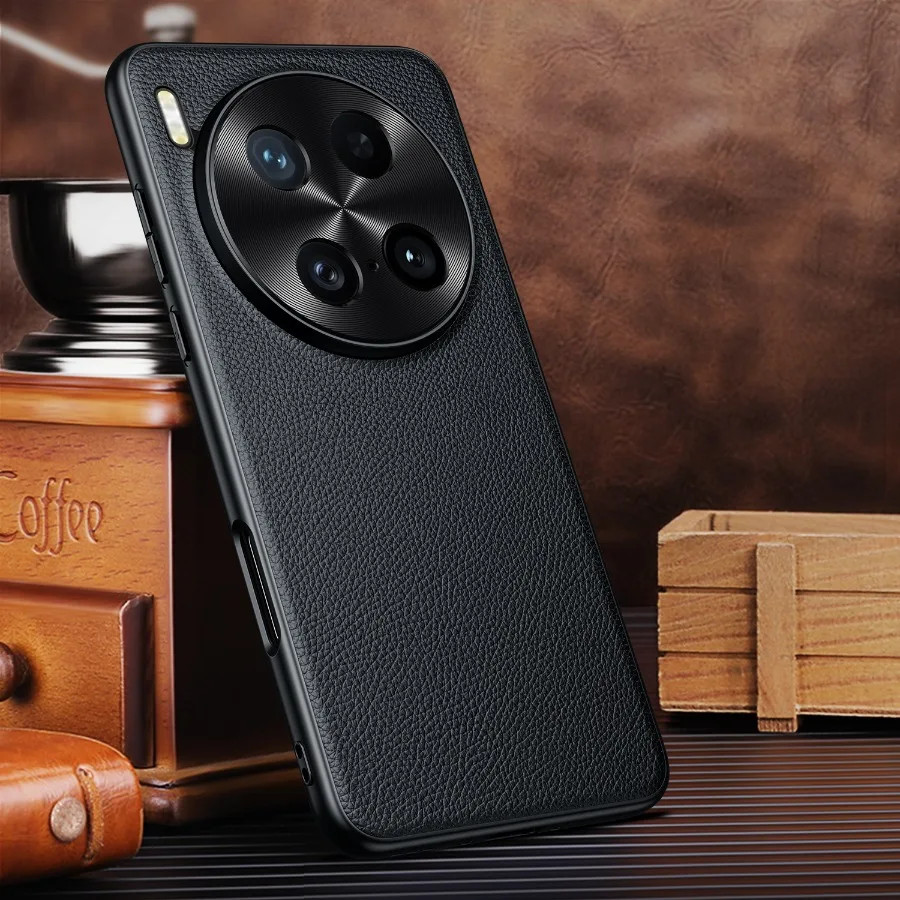 สําหรับ VIVO X200 Ultra กรณีโลหะLenหรูหราฝาครอบโทรศัพท์หนังสําหรับVIVO X100S Pro X100 Ultra X200S X9