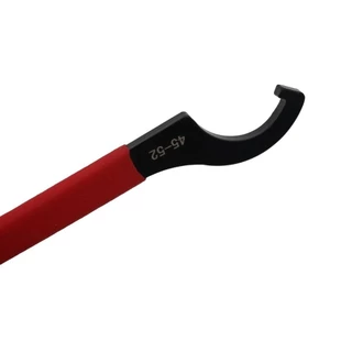 CARTZY ประแจตะขอ Spanner, สีดํา Oxidized Anti Slip Handle ประแจเครื่องมือ,สําหรับรอบ Nut C 45-48HRC ประเภท 38-42 มม./45-52 มม./55-62 มม./68-72 เครื่องมือ