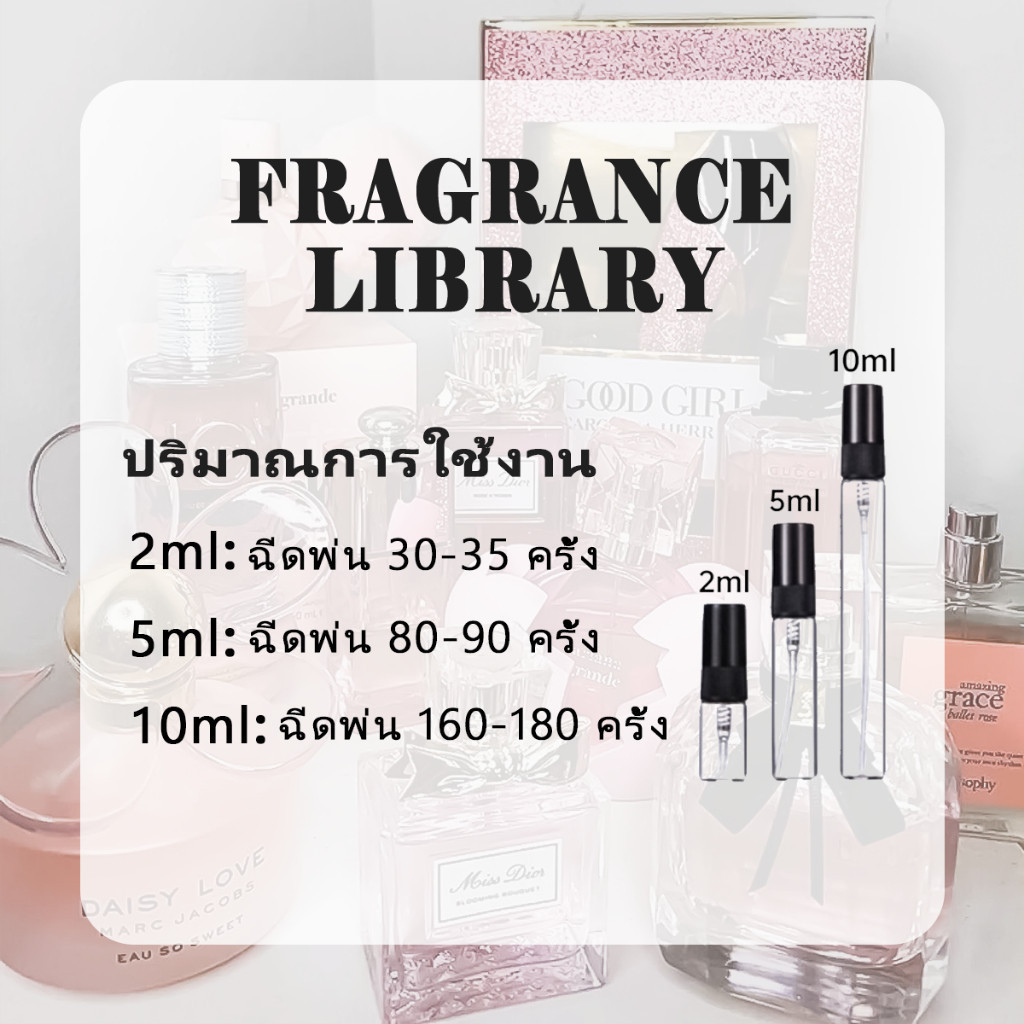 100%ของแท้💯Rose N'Roses EDT 2ml/5ml/10ml น้ําหอมผู้หญิง น้ำหอมขายดี
