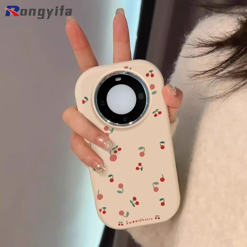 หวานเชอร์รี่เคสโทรศัพท์สําหรับRealme 13 12 11 Pro Plus 9 SE 8 8S 5 Q3 Q3i Q3S Q3T 5Gการ์ตูนน่ารักปลอกสีลูกกวาดกันกระแทกMatteนุ่มปกหลัง ราคา ถูกที่สุด ดีลบีเคเค แกลเลอรีภาพที่ 6