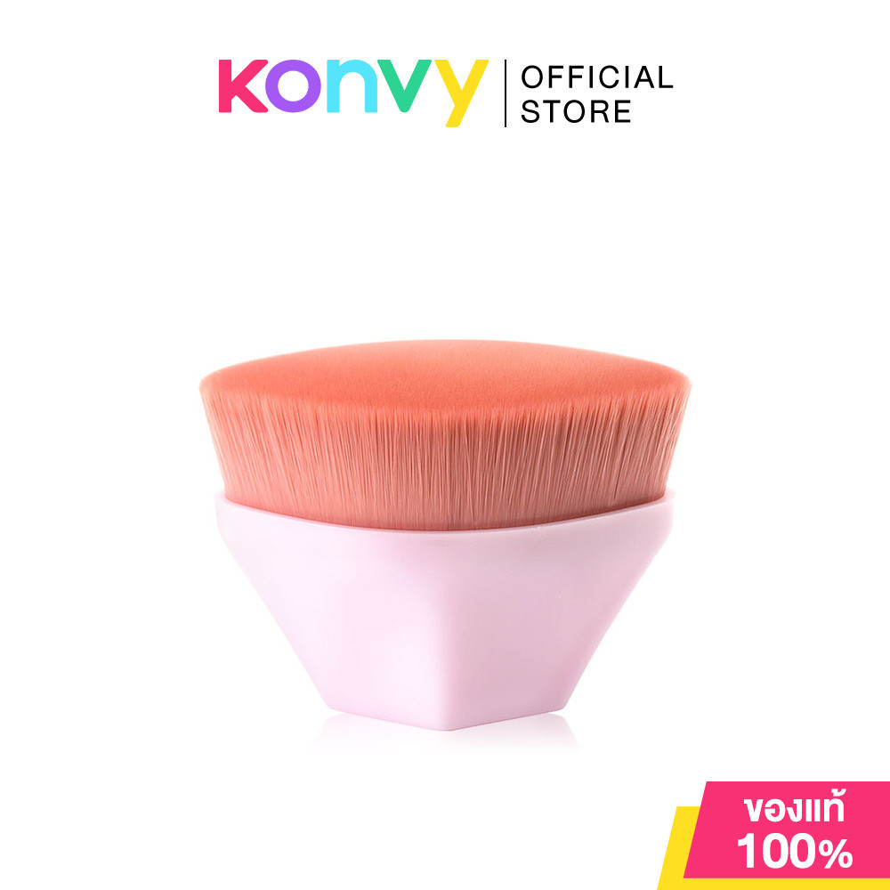 Oni Magic Petal Foundation Brush โอนิ แปรงสำหรับลงรองพื้น รูปทรงหกเหลี่ยม (Obsidian Black/Sakura Pink) ราคา ถูกที่สุด ดีลบีเคเค แกลเลอรีภาพที่ 3